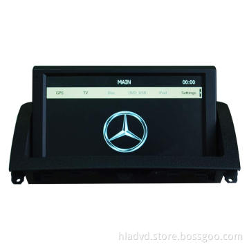 Wholesale - 1 Din Car DVD Player for Mercedes-Benz C-W204 Head Unit Sat Nav with GPS Navigation Radio dvd player